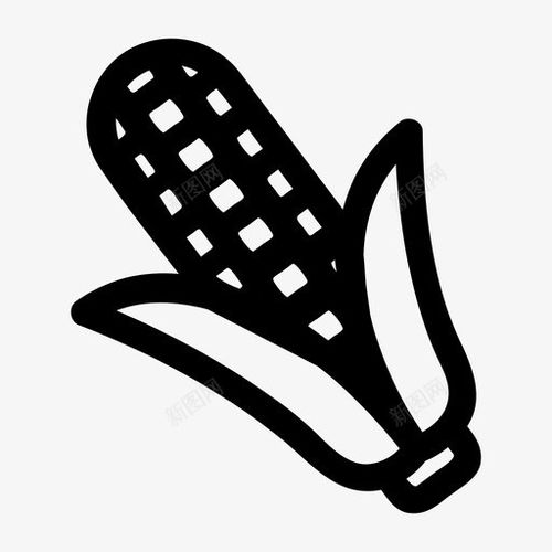 玉米主題住房農(nóng)產(chǎn)品圖標(biāo) 免費創(chuàng)意設(shè)計素材集